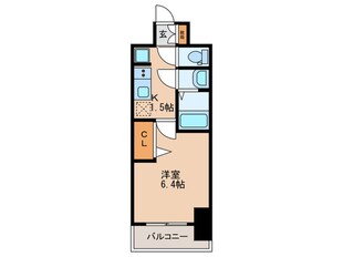 アステリ鶴舞ディオの物件間取画像